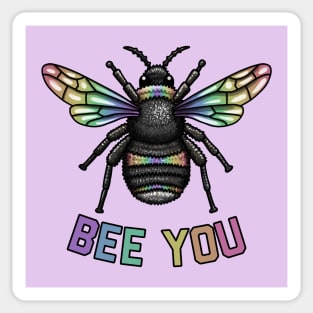 Bee You Bumblebee Rainbow Sticker